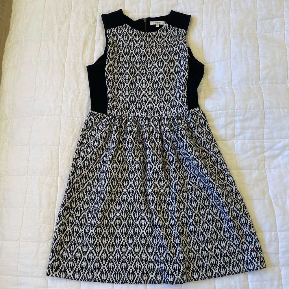 Printed Madewell Dress with pockets